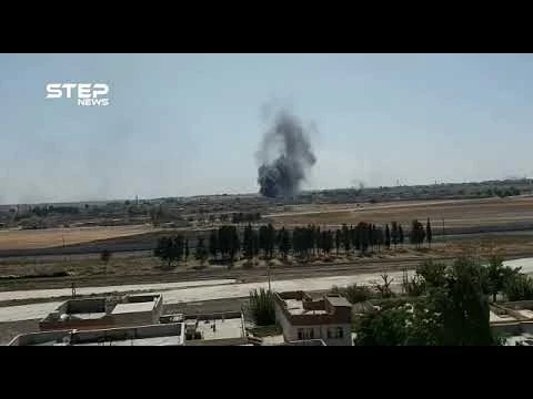 خاص|| بالفيديو ميليشيا قسد تشعل حرائق بتل أبيض، فما حقيقتها!!