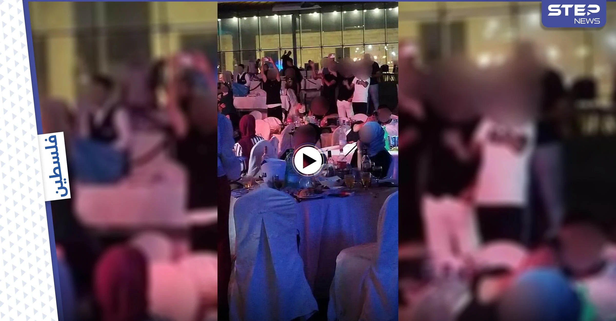 بالفيديو||خمور ورقص.. حفل غنائي بـ ساحة مسجد قلعة مراد جنوب بيت لحم بفلسطين يثير الغضب