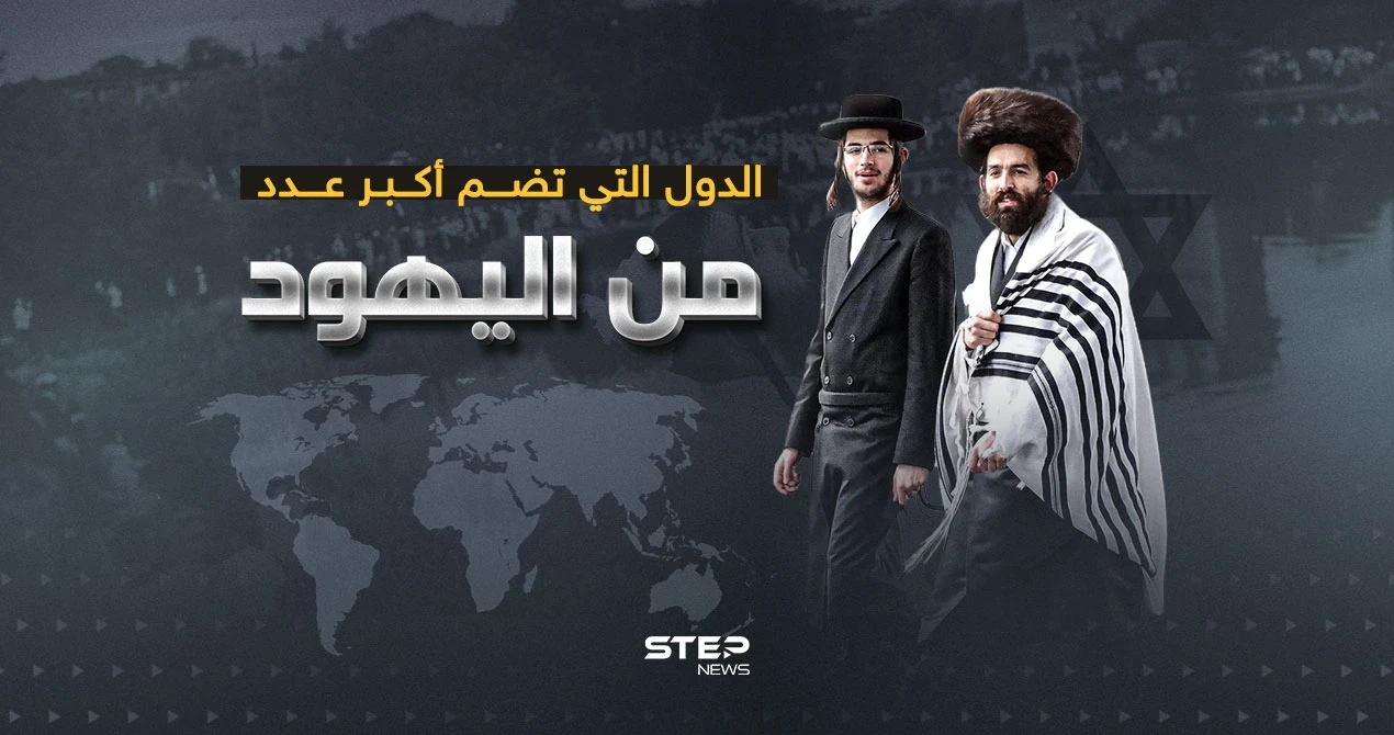 عدد اليهود في دول العالم