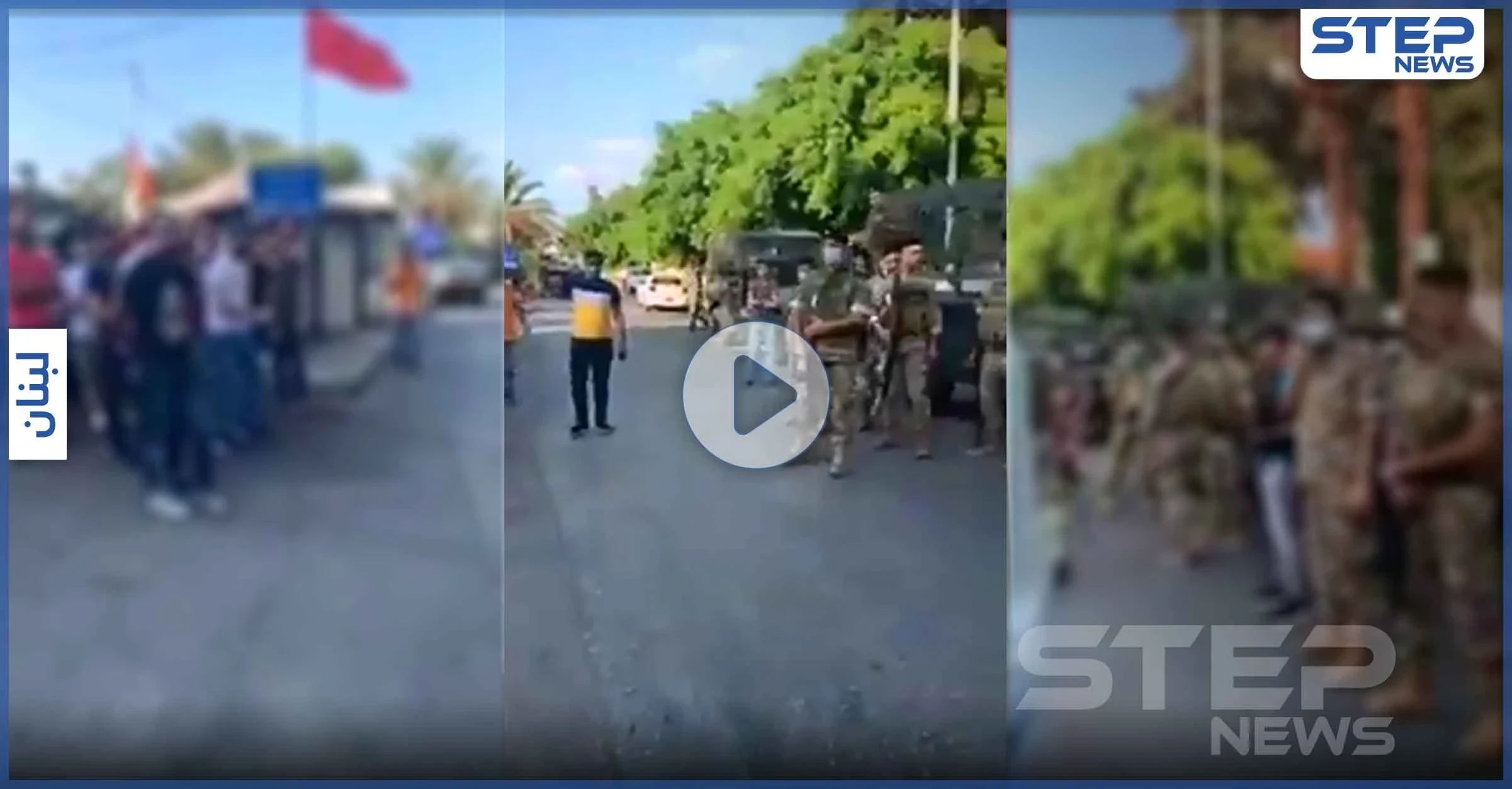 بالفيديو|| مناصرو حزب الله يشتمون الجيش اللبناني وجهاً لوجه وردة فعلهم تثير موجة غضب