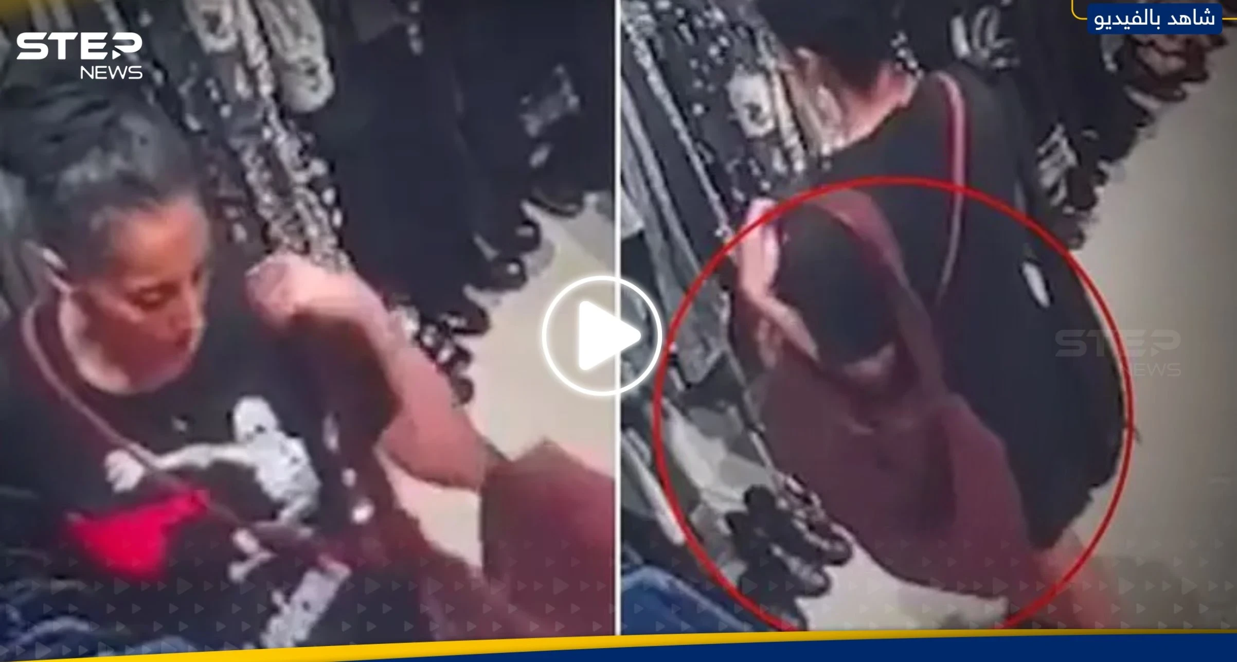 شاهد|| برلمانية من أصول إيرانية تسرق حقيبة يد من متجر وتضطر للاستقالة