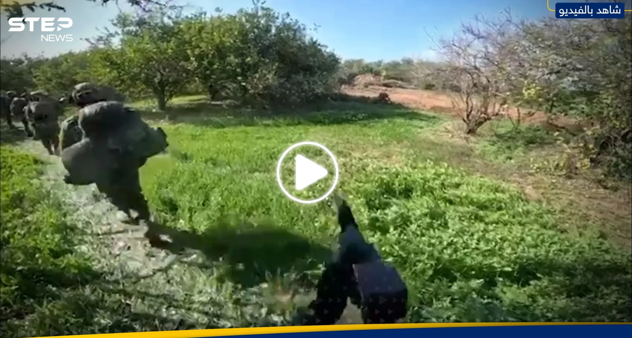 شاهد|| كاميرا مثبتة على خوذة جندي إسرائيلي توثق معركة مع مقاتلين فلسطينيين في شمال غزة