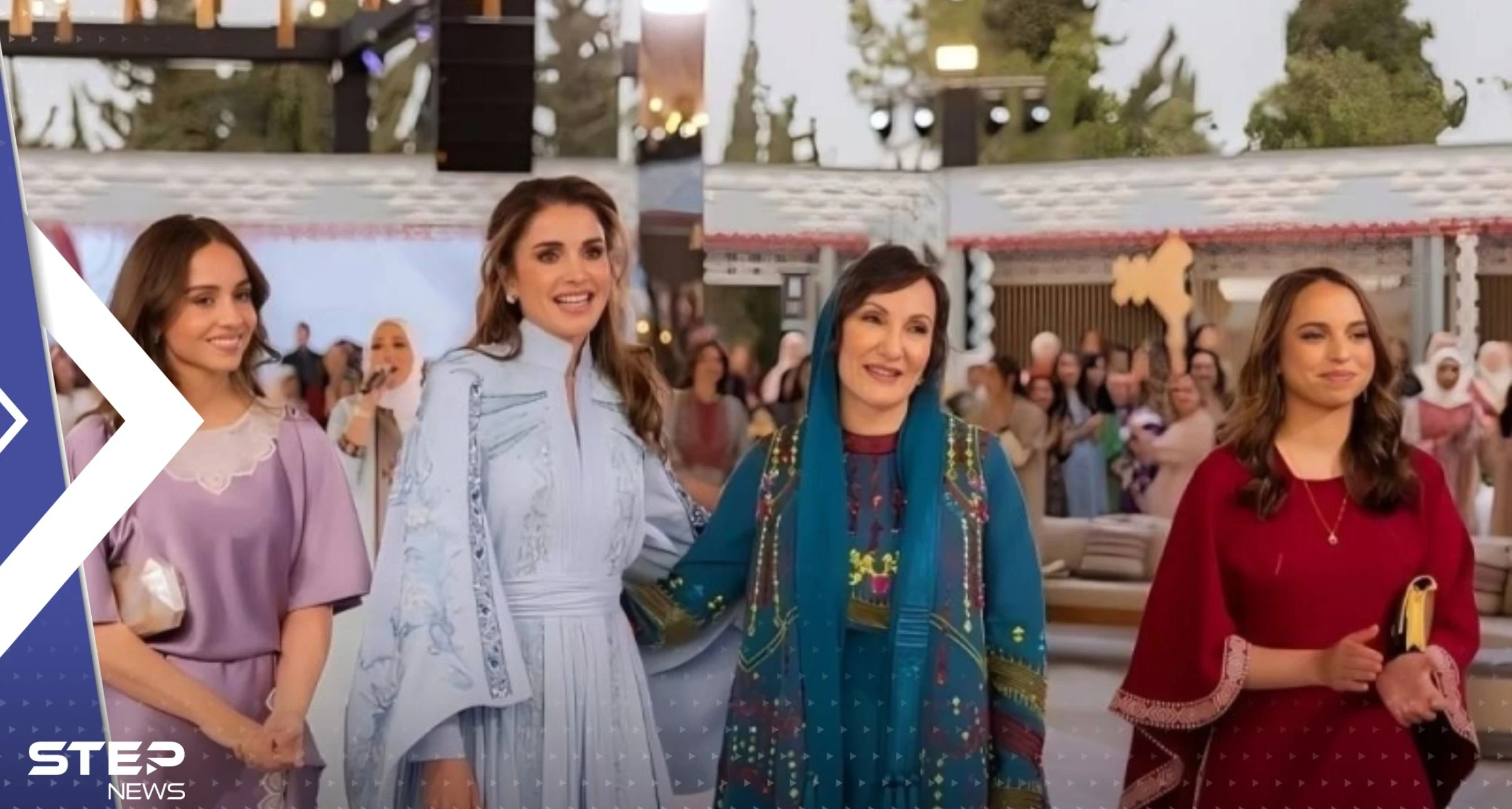 شاهد|| صور من حفل حناء رجوة آل سيف ومصممة تكشف ما كُتب على فستانها