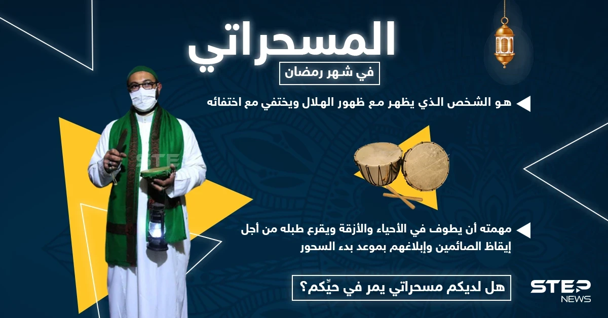 من هو المسحراتي.. وهل لديكم مسحراتي يمر في حيكم