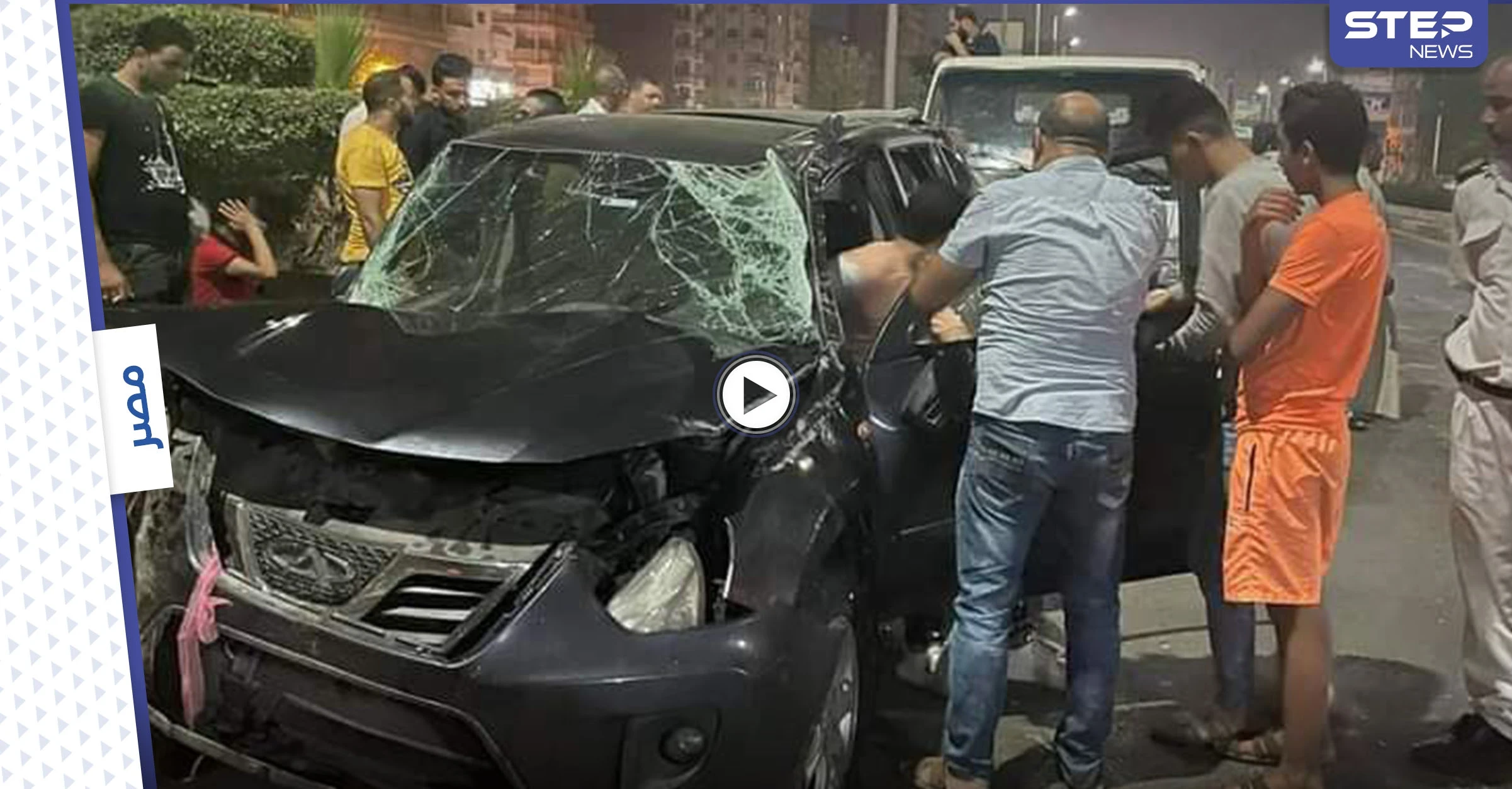 بالفيديو والصور|| حوادث مروعة في مصر.. مقتل العشرات في انقلاب حافلة سياحية وتصادم سيارات تتسابق في زفة عروس