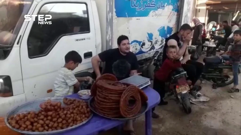 شاهد أجواء رمضان في بلدة أطمة شمال إدلب