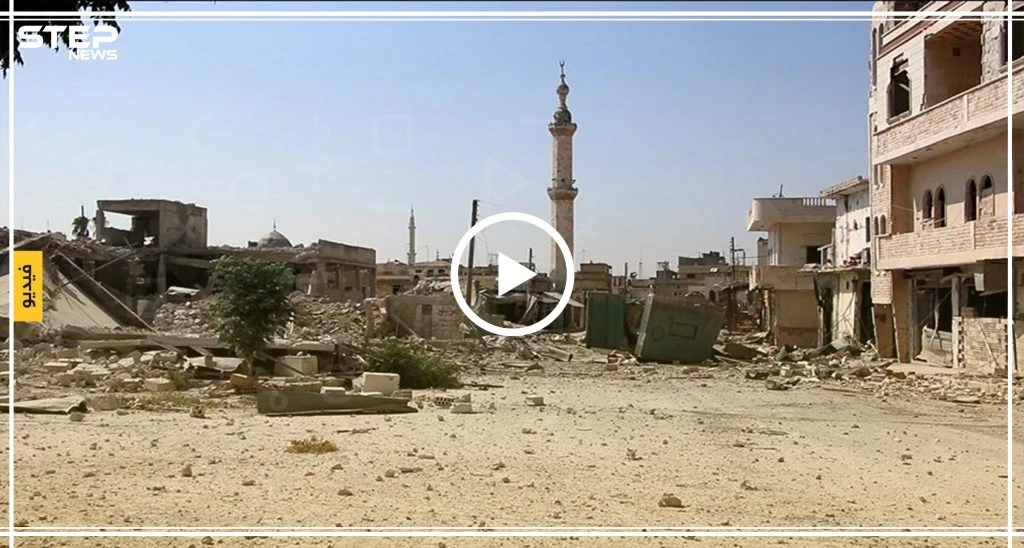 ما خلّفته الحملة العسكرية من دمار في مدينة خان شيخون جنوبي إدلب
