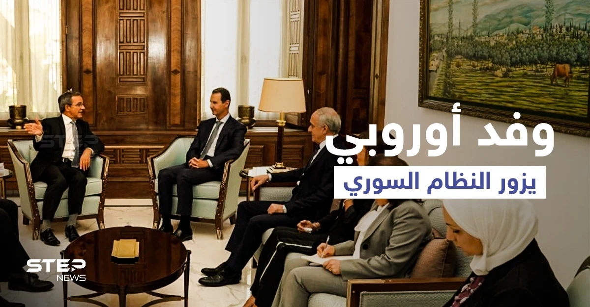 رغم العقوبات والمقاطعة.. وفد أوروبي يزور النظام السوري في العاصمة دمشق
