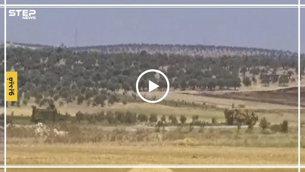 رصد خروج رتل عسكري تركي من نقطة المراقبة التركية بمورك شمال حماة باتجاه الشمال السوري 
