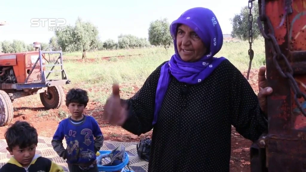 حملة تطوعية غربي حلب لإغاثة مهجري أرياف إدلب وحماة إثر الهجمة الأخيرة