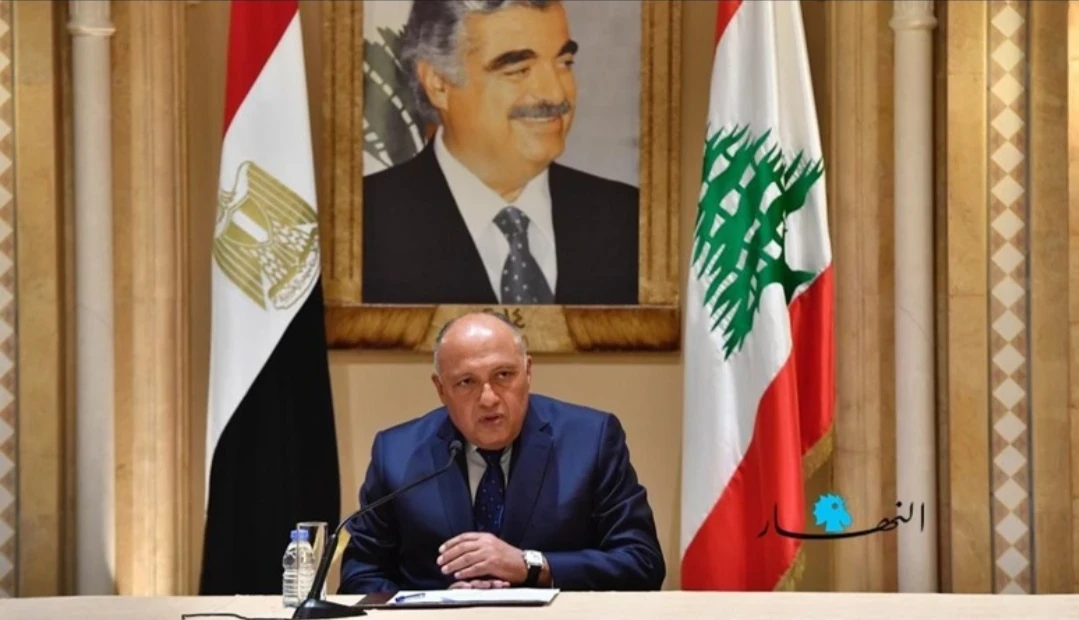 عقب لقائه الحريري.. شكري من داخل بيت الوسط يكشف رسالة بلاده للبنان
