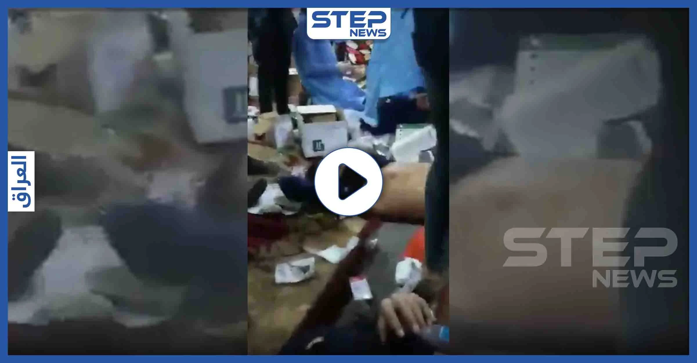 بالفيديو|| أنصار الصدر يرتكبون مجزرة بحق متظاهري ساحة الصدرين بالنجف العراقية
