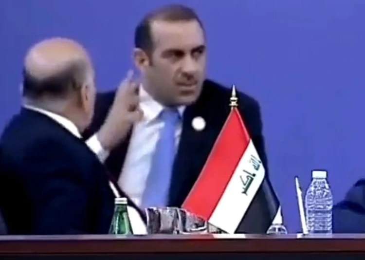 بالفيديو|| ردّة فعل مضحكة من المسؤولين العراقيين بعد سماعهم تصريح وزير خارجية إيران