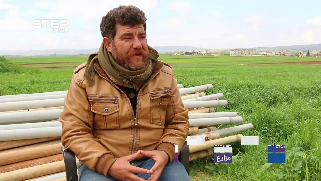 شاهد معاناة المزارعين وتضرر محصول القمح غربي حلب جراء الأمطار والسيول