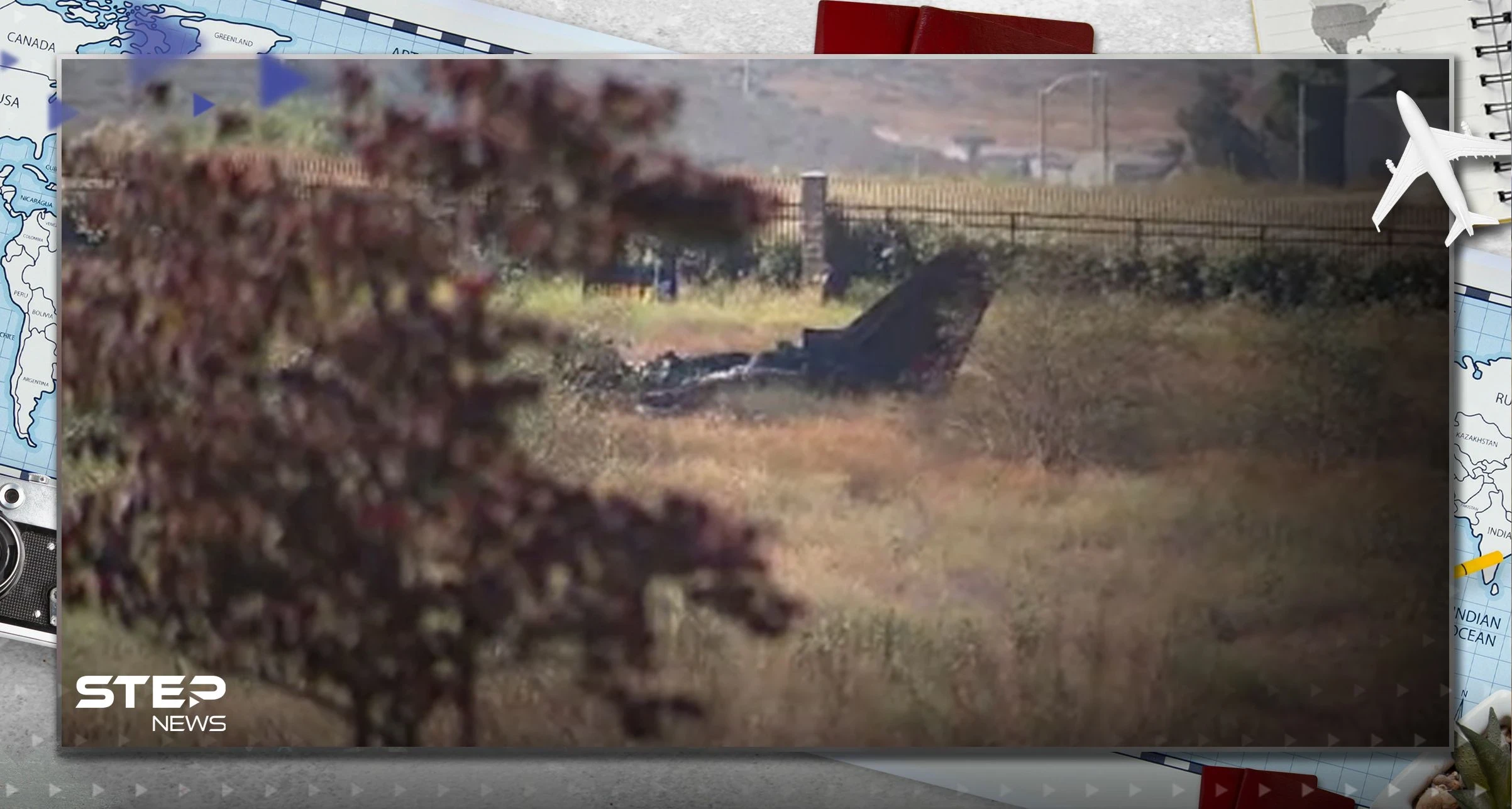 6 قتلى إثر حادث تحطم طائرة في ولاية كاليفورنيا الأمريكية (فيديو)
