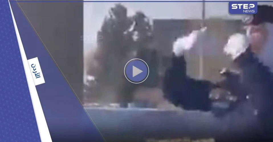 بالفيديو|| شرطية تثني شاباً عن إلقاء نفسه من فوق جسر دوار الشعب في الأردن تثير ضجة على وسائل التواصل