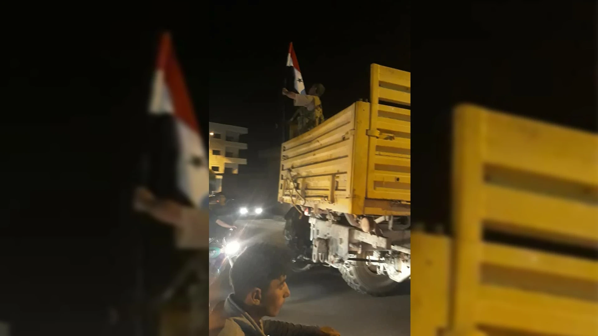 صور تظهر دخول قوات النظام السوري إلى مدينة عين العرب "كوباني"