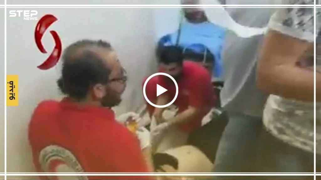ضحايا القصف الإسرائيلي من داخل إحدى مستشفيات دمشق (فيديو)