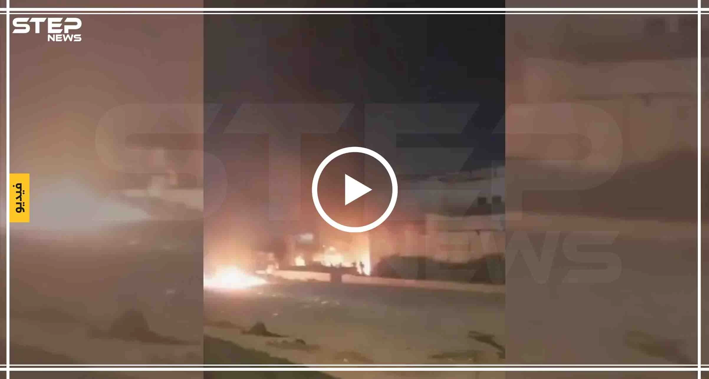 قتلى وجرحى من المتظاهرين على أبواب القنصيلة الإيرانية بكربلاء (فيديو)