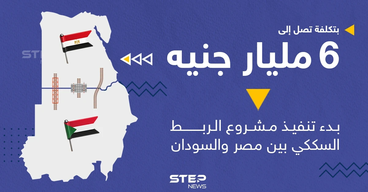 مشروع سكك حديدية يربط بين مصر والسودان
