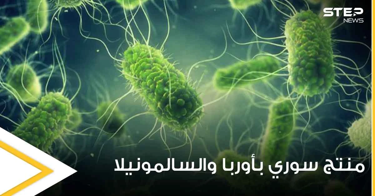 منتجات سورية في أوروبا تتسبب بعدة إصابات ببكتيريا السالمونيلا.. فما هي وما أعراضها ودرجة خطورتها
